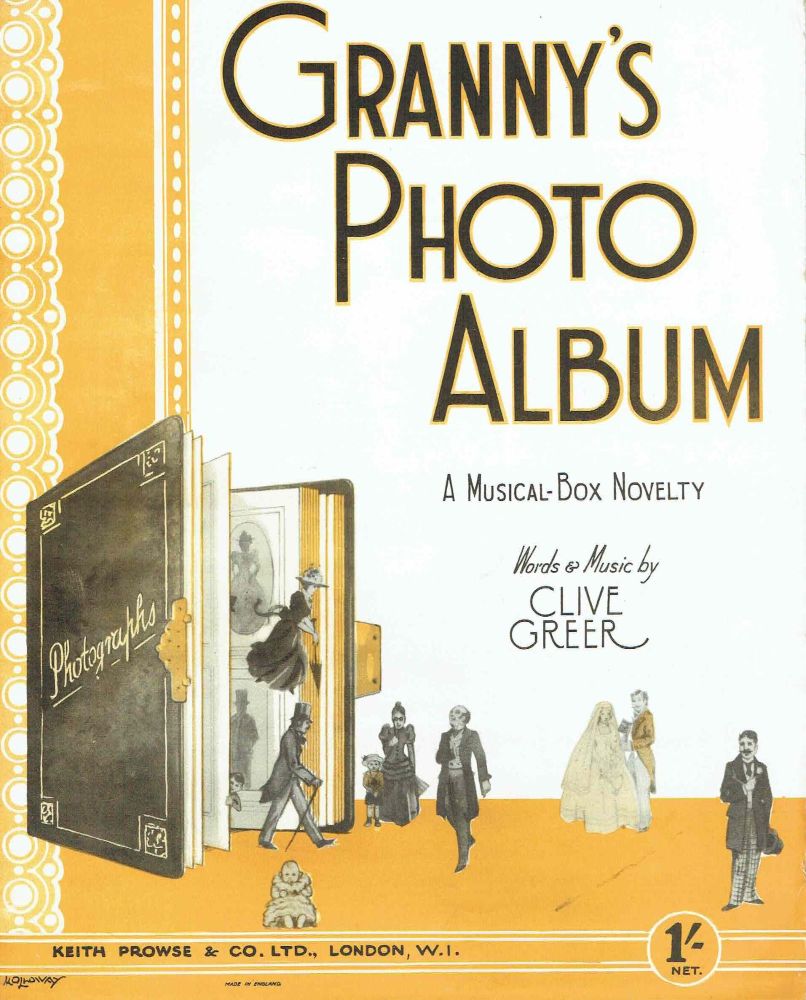 Granny's Photo Album - Preloved Sheet Music