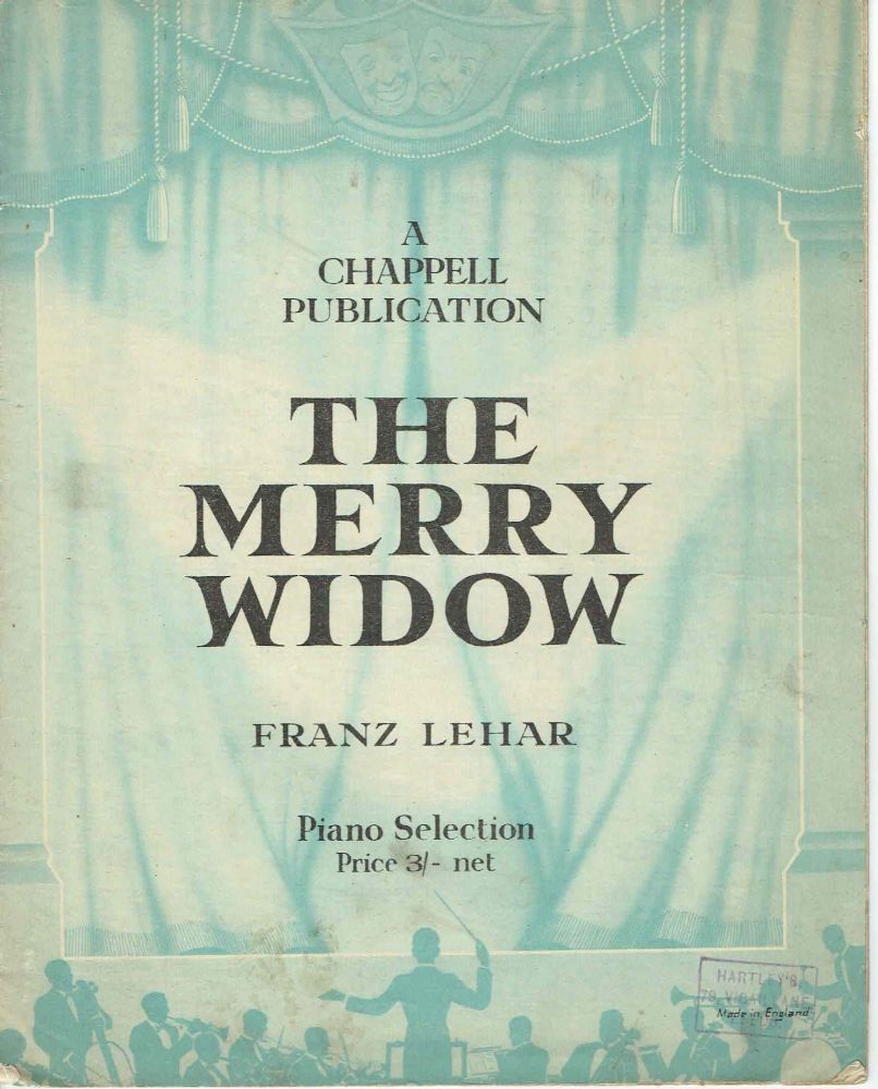 The Merry Widow - Preloved Sheet Music