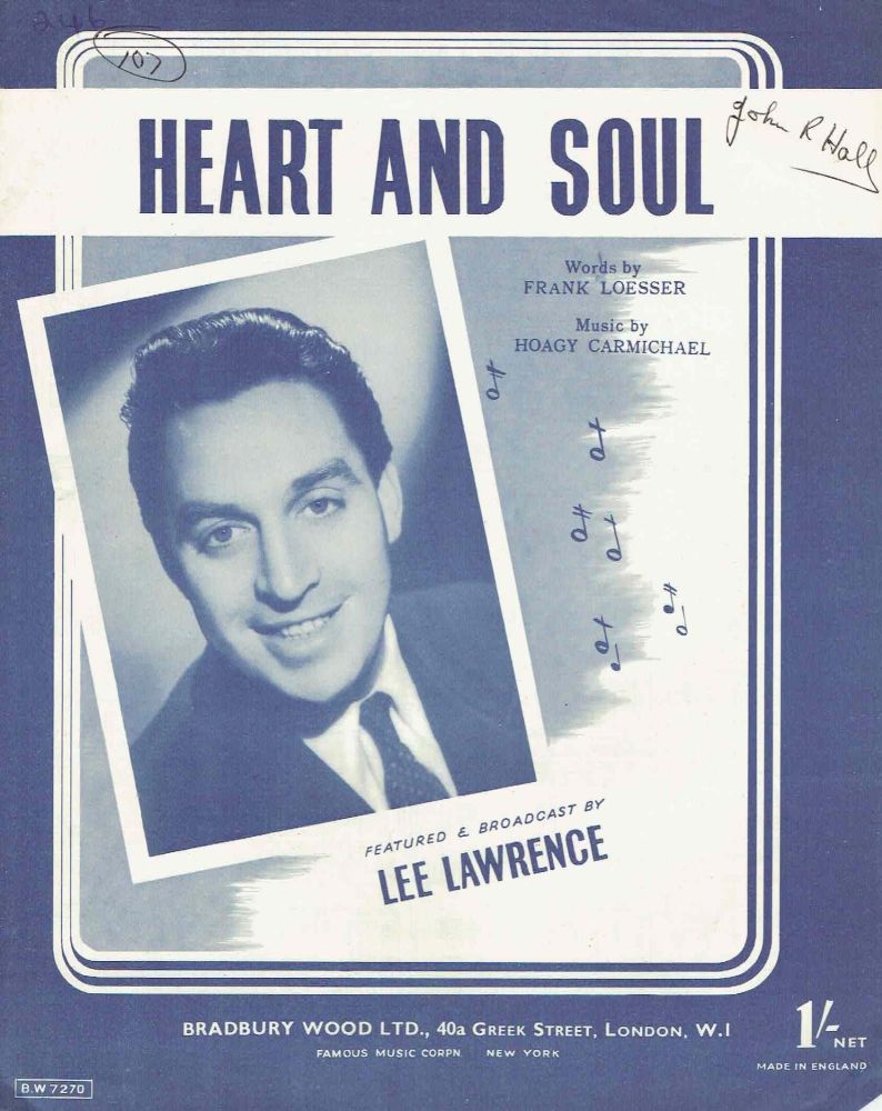 Heart and Soul - Preloved Sheet Music