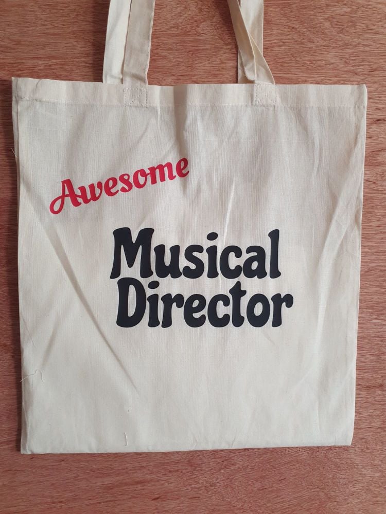 Awesome Musical Director - 100% Cotton Bag