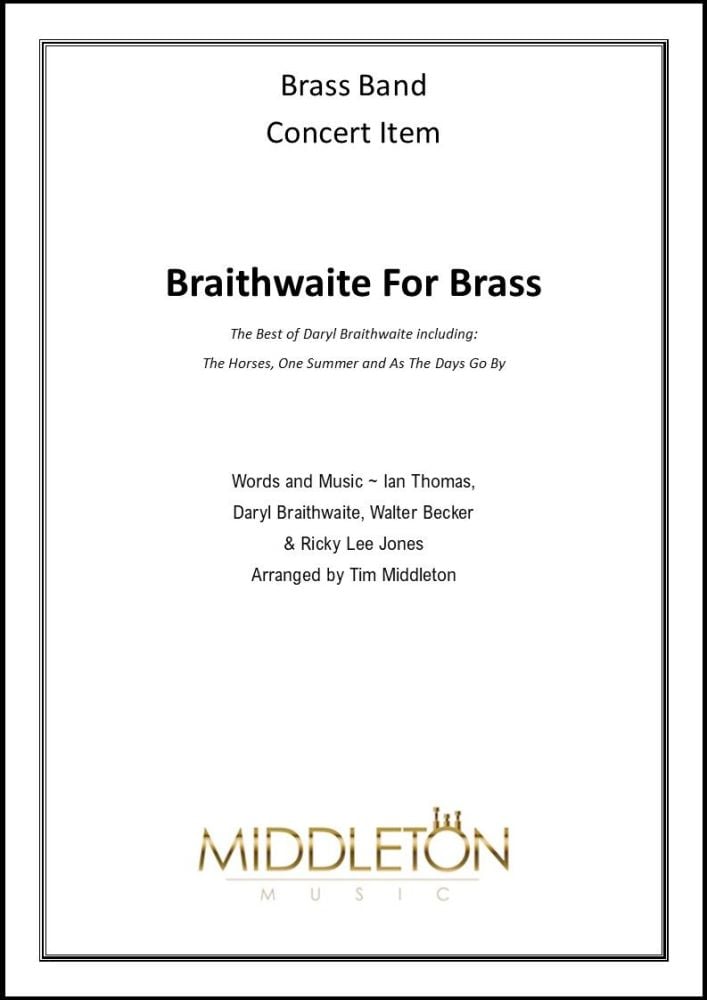 Braithwaite For Brass - Brass Band - MM013