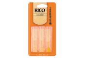 Rico Bb Clarinet Reeds Strength 2.0 - Pack of 3 Orange