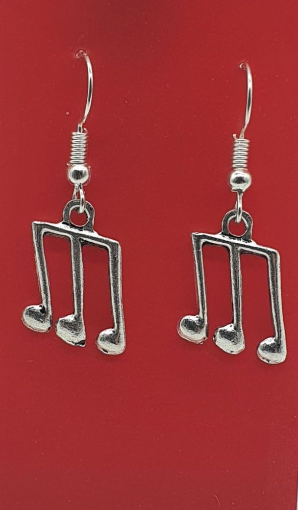 Triplet Tibetan Silver Ear Rings (01)