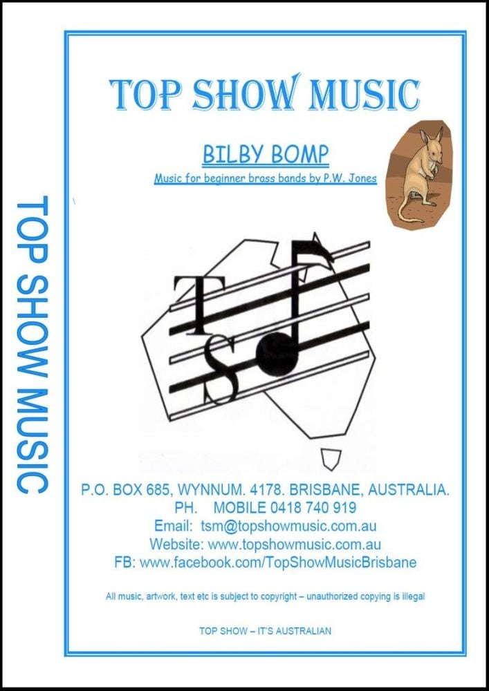 Bilby Bomp - Beginner Brass Band - TSM002