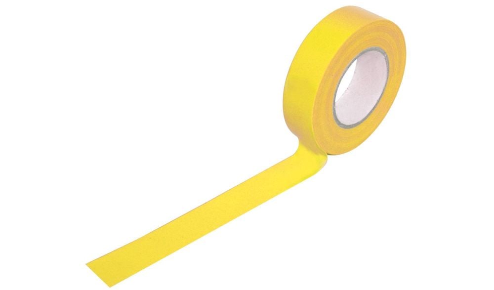 Electrical Insulation Tape - 19mm x 20m ~ Yellow