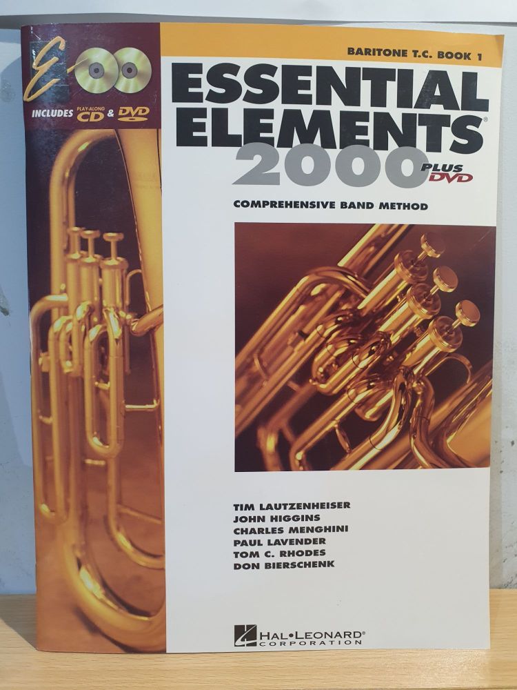 Essential Elements 2000 - Baritone T.C. Book 1