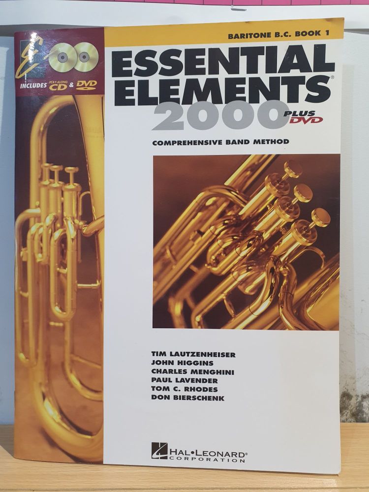 Essential Elements 2000 - Baritone B.C. Book 1