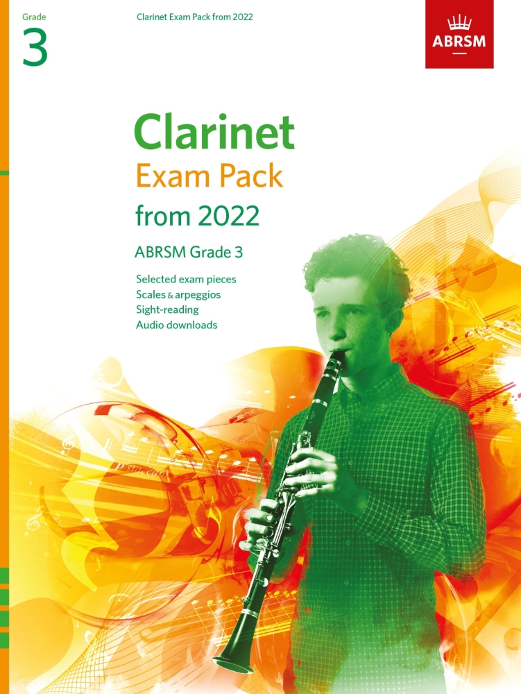 Clarinet Exam Pack 2022-2025 Grade 3