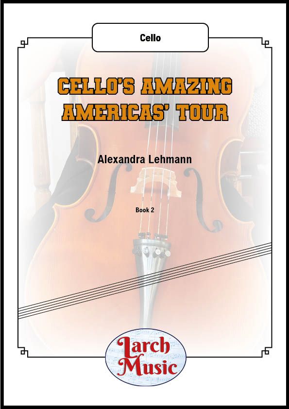 Cello's Amazing Americas Tour - Solo Euphonium (Treble Clef)