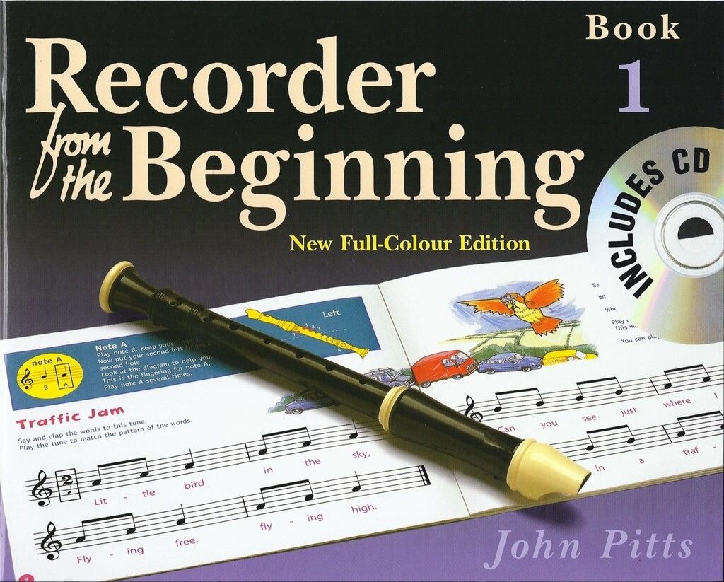 Recorder From The Beginning - John Pitts ~ Book 1 & Audio CD