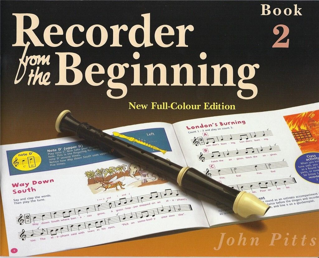 Recorder From The Beginning - John Pitts ~ Pupil's Book 2