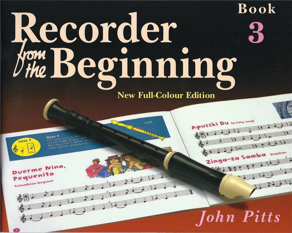 Recorder From The Beginning - John Pitts ~ Pupil's Book 3