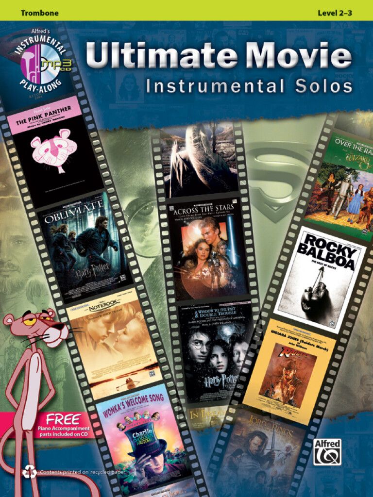 Ultimate Movie Instrumental Solos - Trombone (Bass Clef)