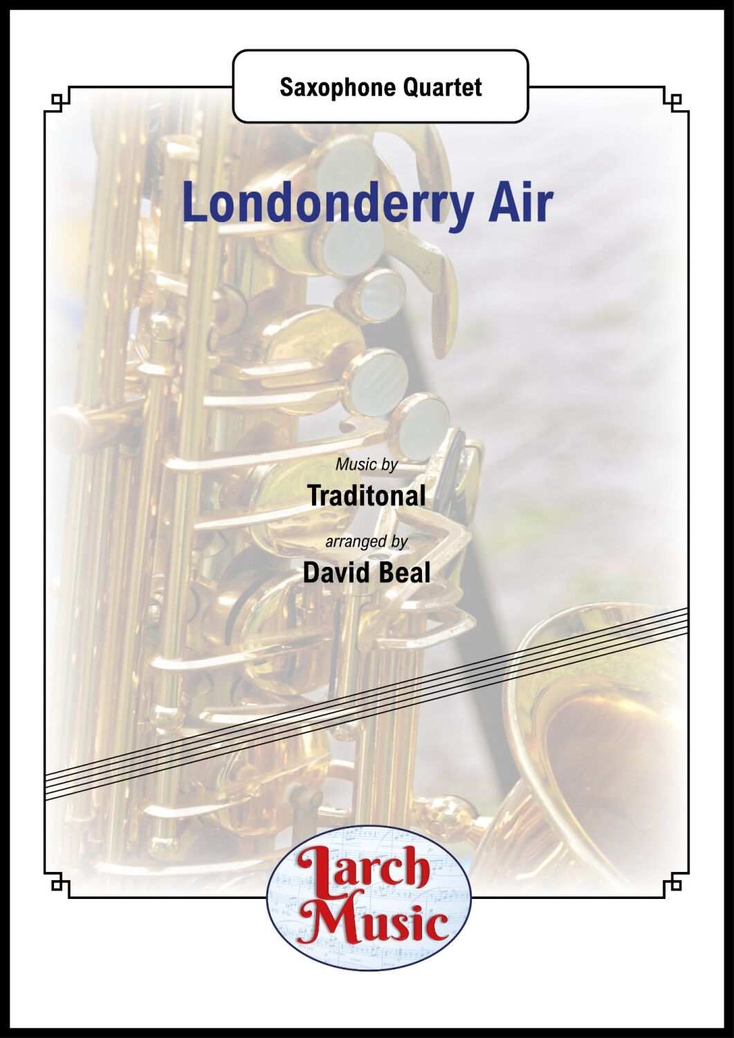 Londonderry Air - Saxophone Quartet - LM121