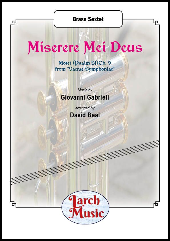 Miserere Mei Deus - Brass Sextet - LM191