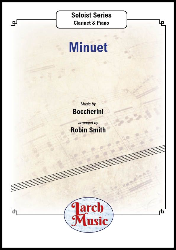 Minuet - Clarinet & Piano - LM752