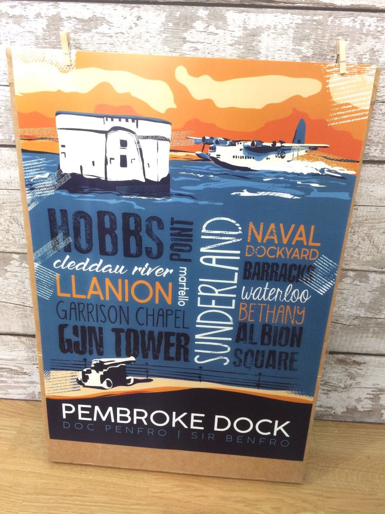 A2 Pembroke Dock Poster