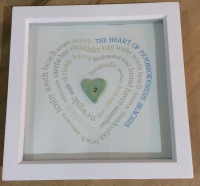 Pembrokeshire Beach Heart box frame