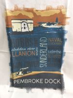 Pembroke Dock Sunderland Tea Towel