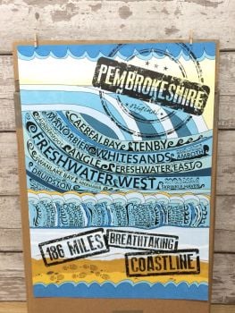 A2 Pembrokeshire Coastpath Poster