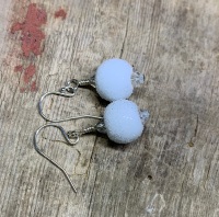 Christmas Snowball  earrings