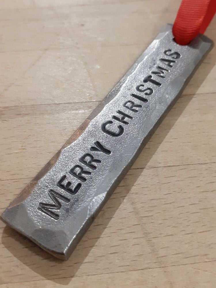 'Merry Christmas' Iron Decoration