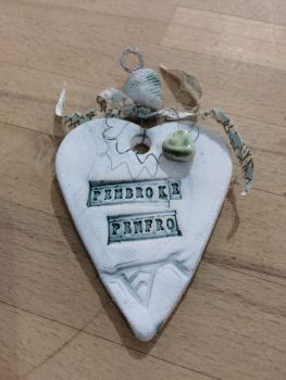 Pembroke - Penfro Ceramic Heart