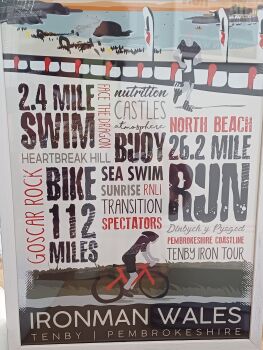 A3 Ironman Wales 2022 Poster