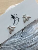 Bumble Bee Silver Studs