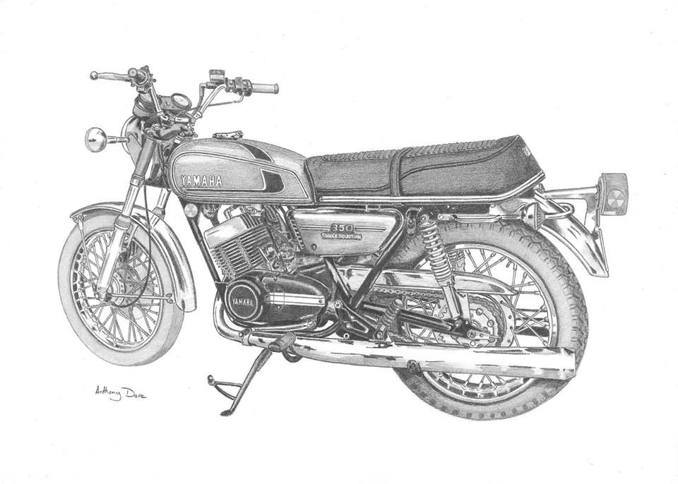 yamaha RD350B