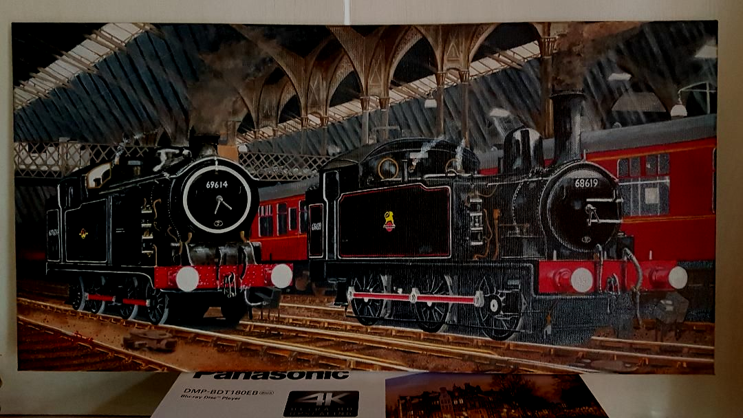 liverpool street east and west pilets steam engine BR