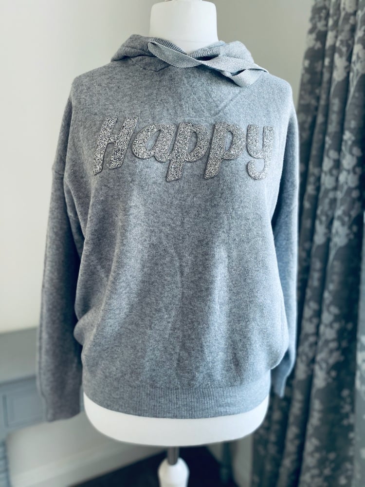 Happy Slogan Jumper