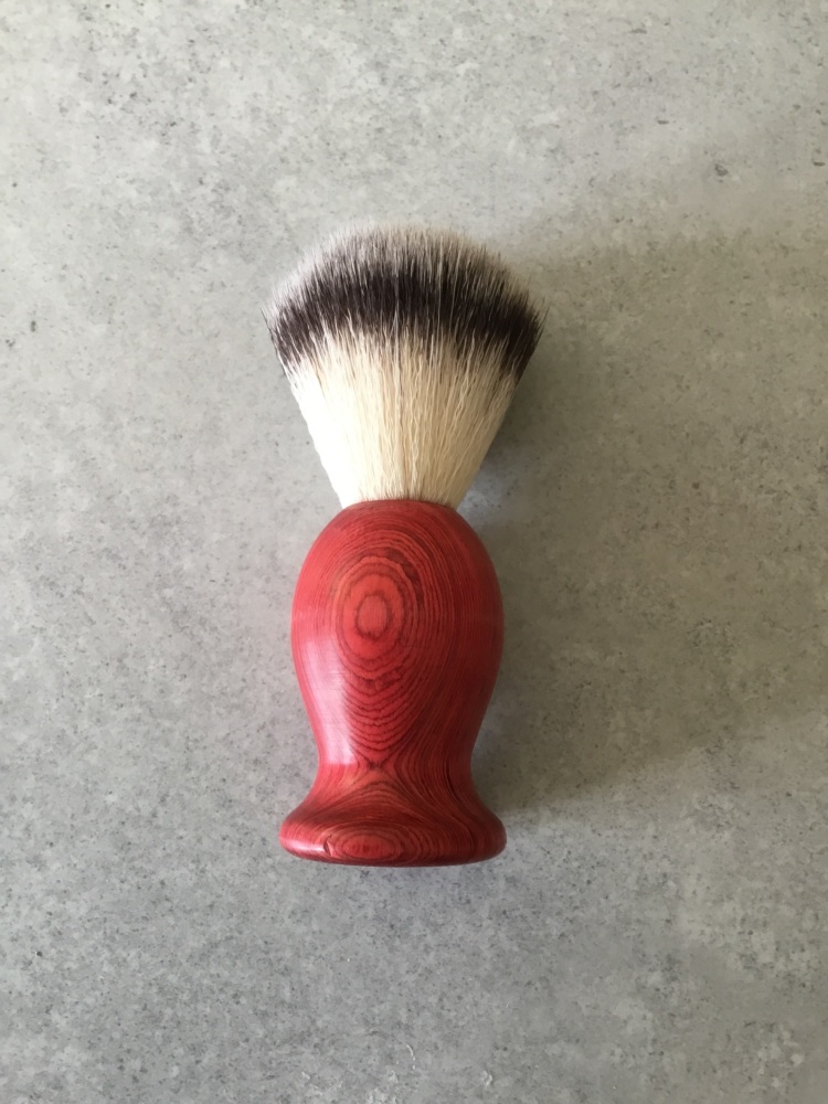 Red Shaving Brush