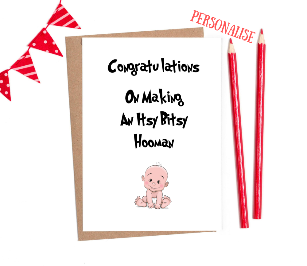 funny new baby cards