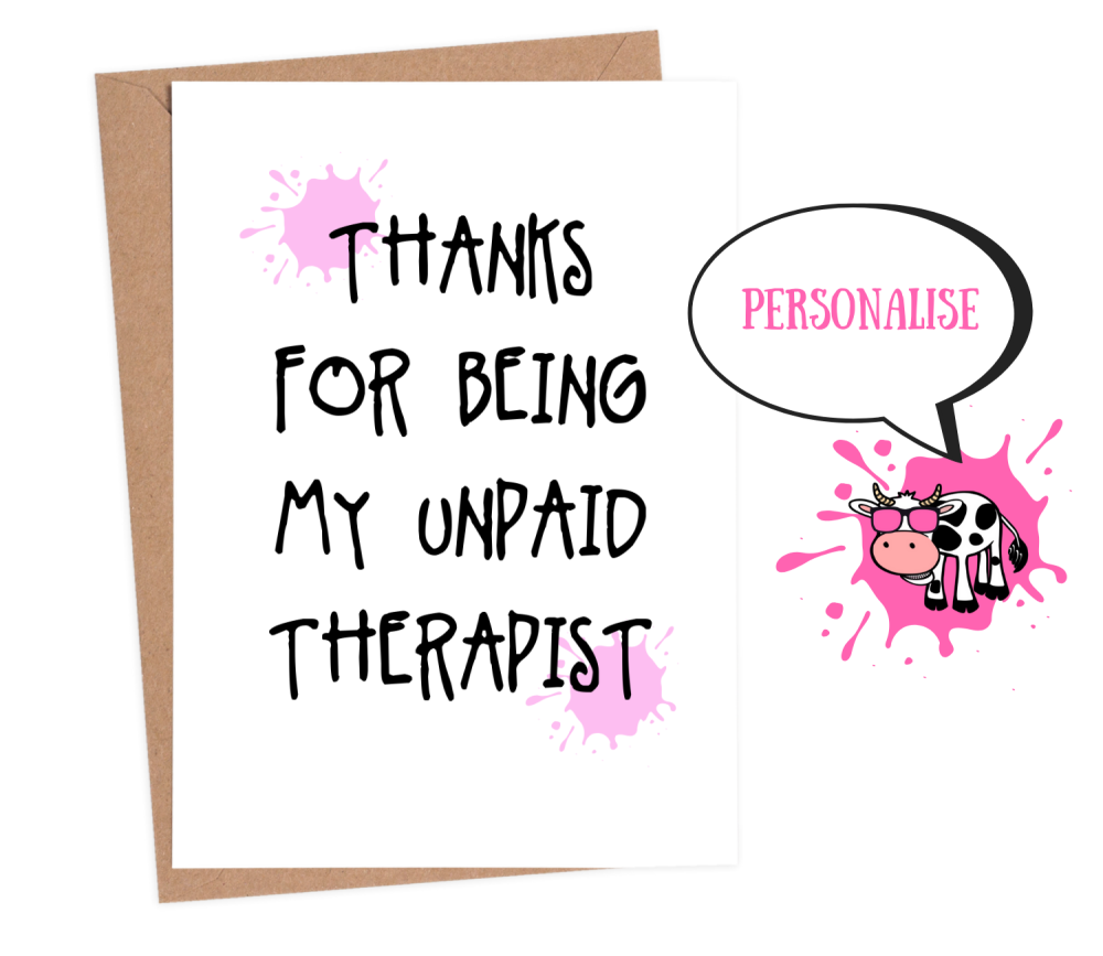 Thanks - Unpaid Therapist