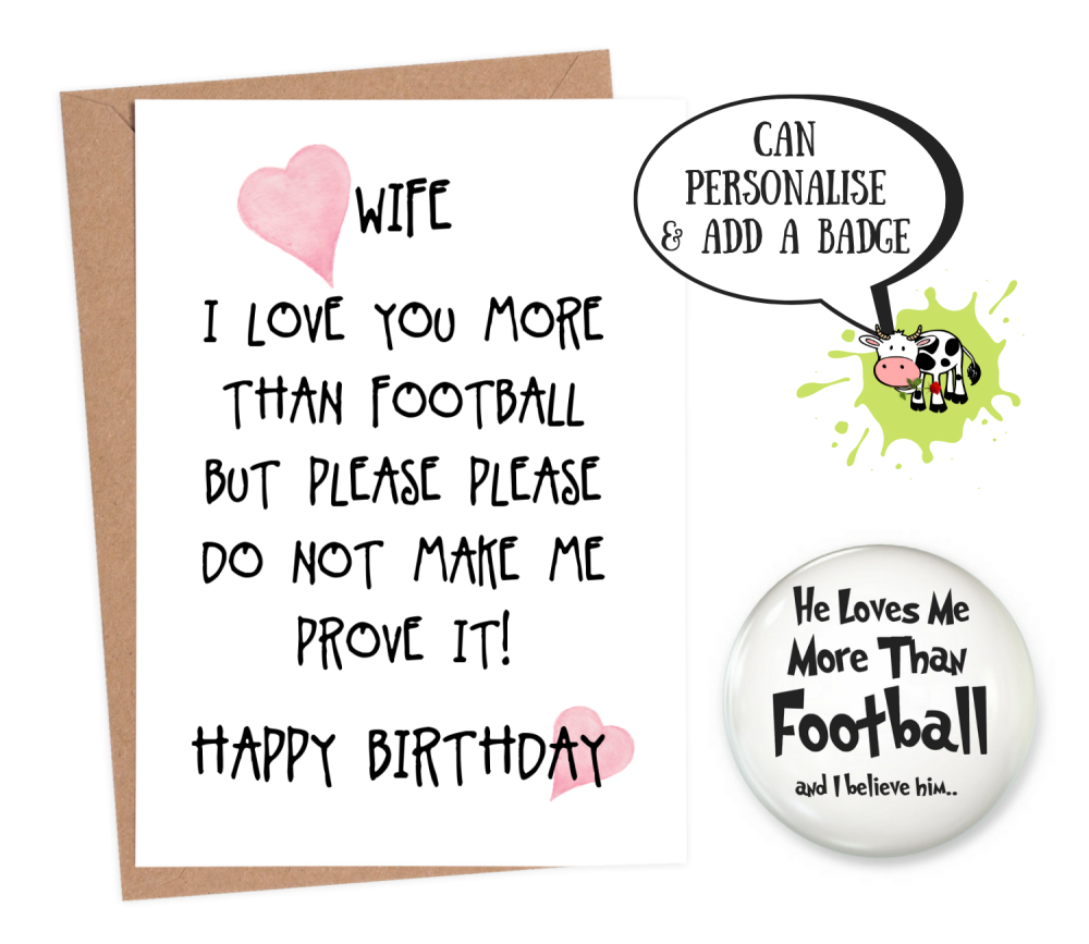 funny wife birthday cards