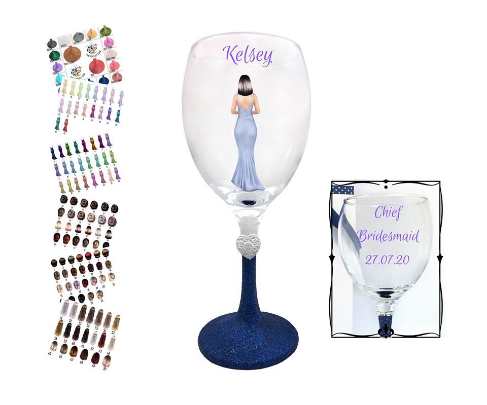 Personalised chief bridesmaid gifts