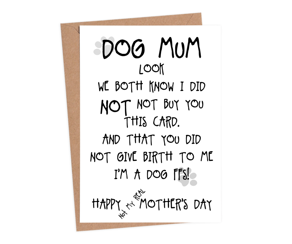 mothers day dog cards