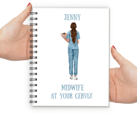 Midwife Cervix Notebook