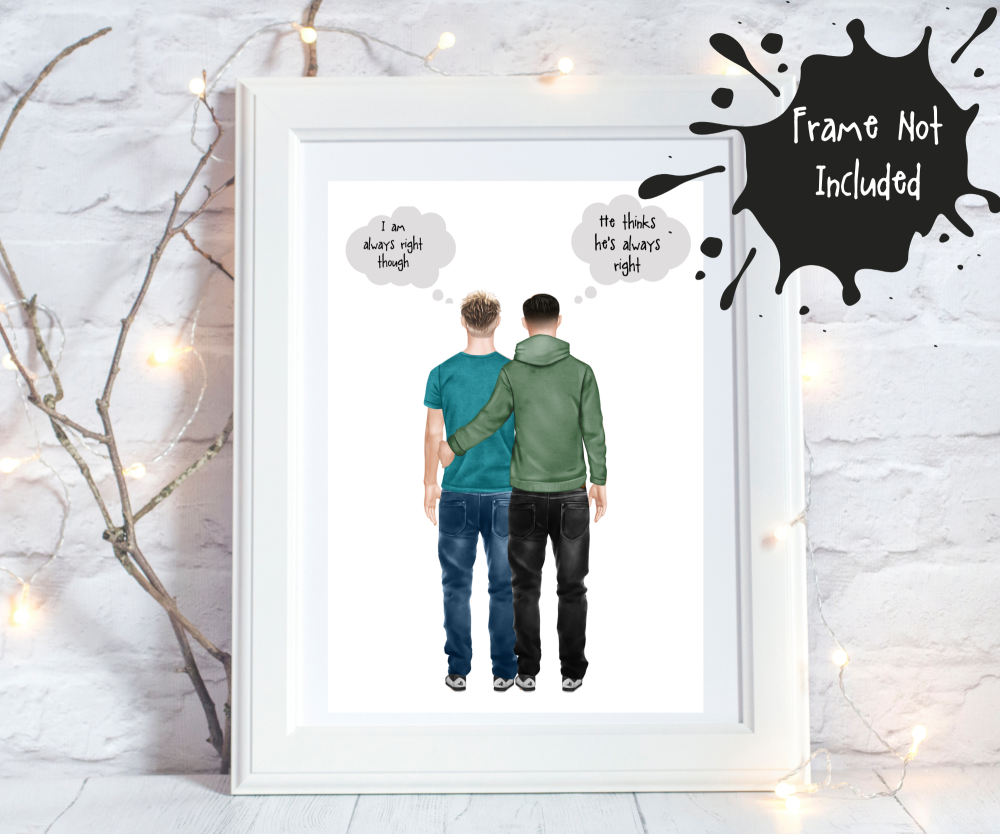 Personalised Couple Prints