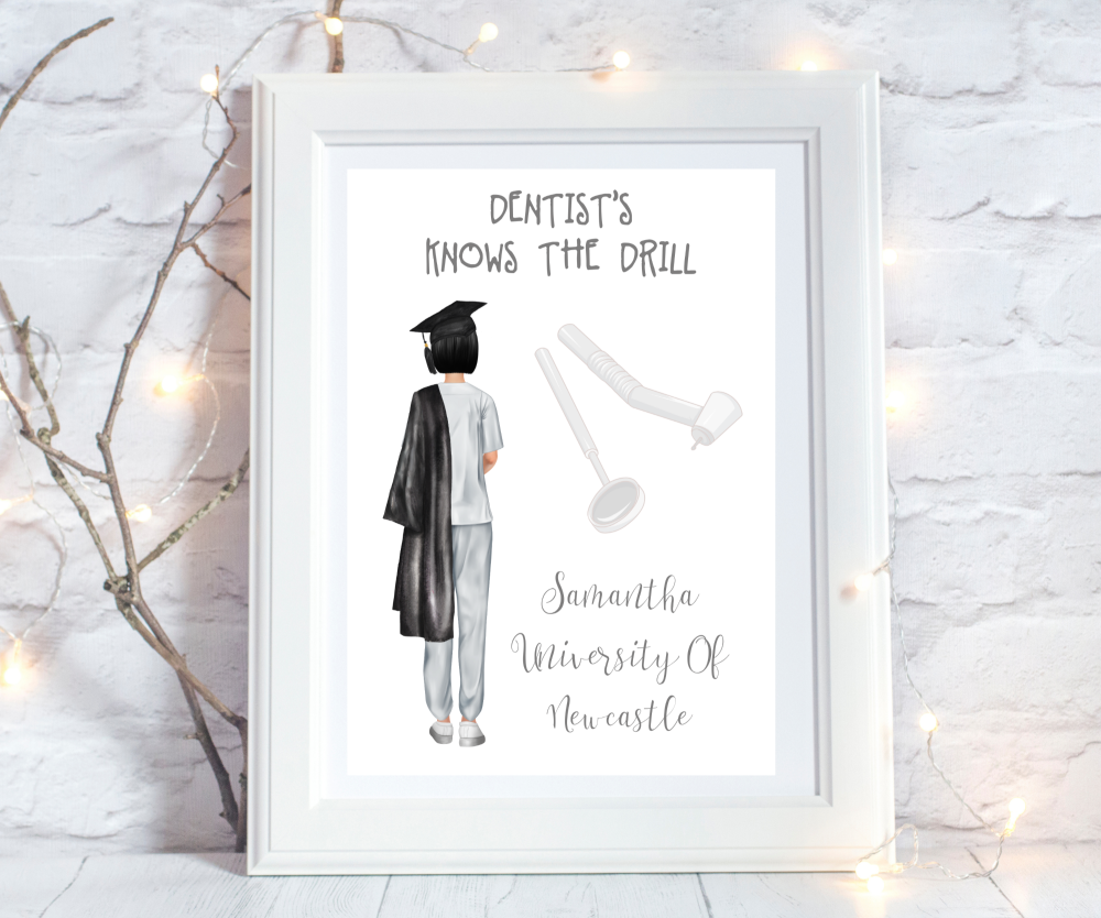 Custom Graduation Gifts Of Doctor Female From Photos - Christmas Ideas –  BobbleGifts UK