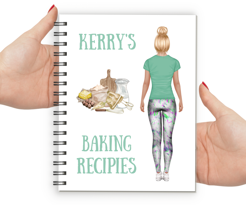 Notebook Baking Woman