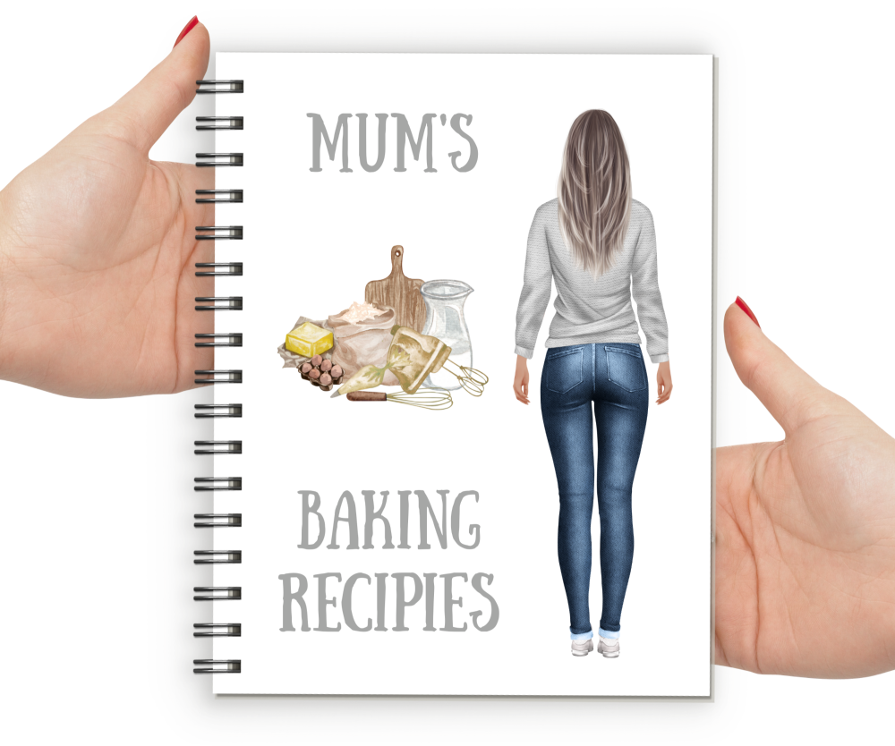 mums recipe book bakers notebook
