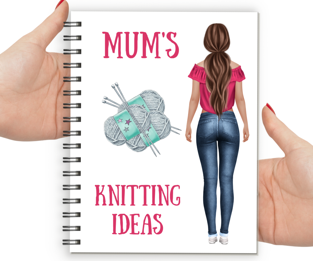 Notebook Knitting Mum