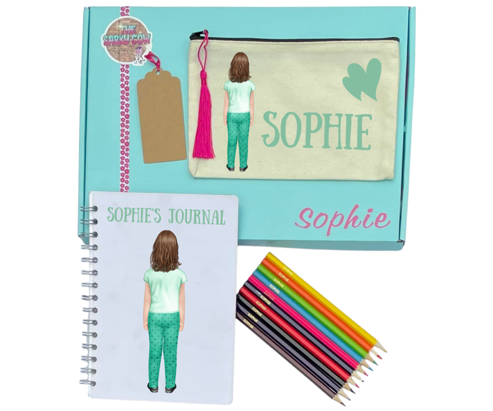 journal for girls pencil case