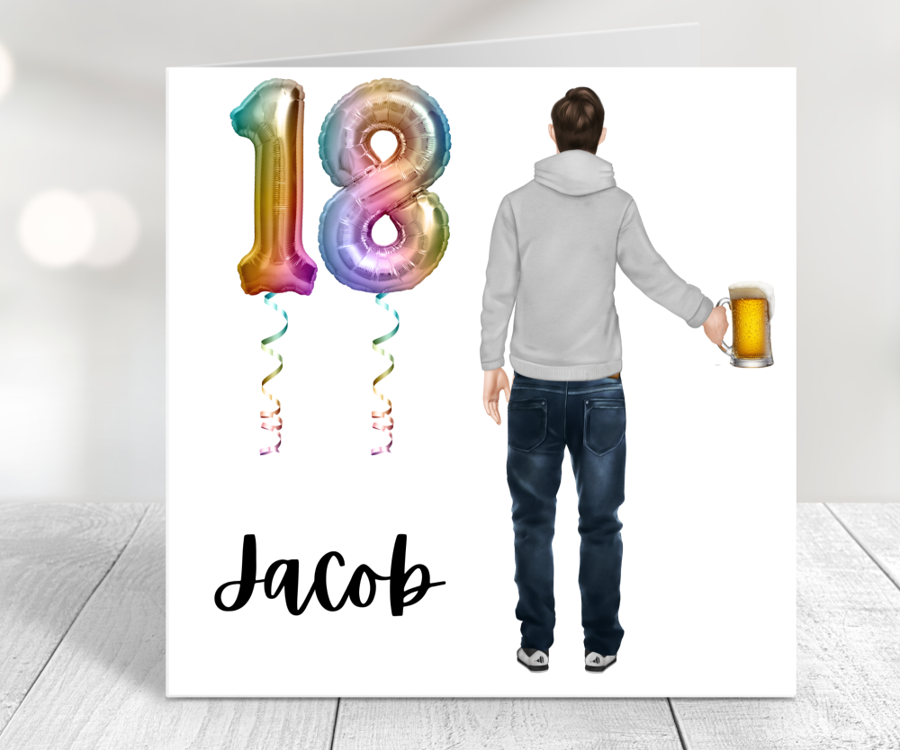 18th Birthday Card For Him