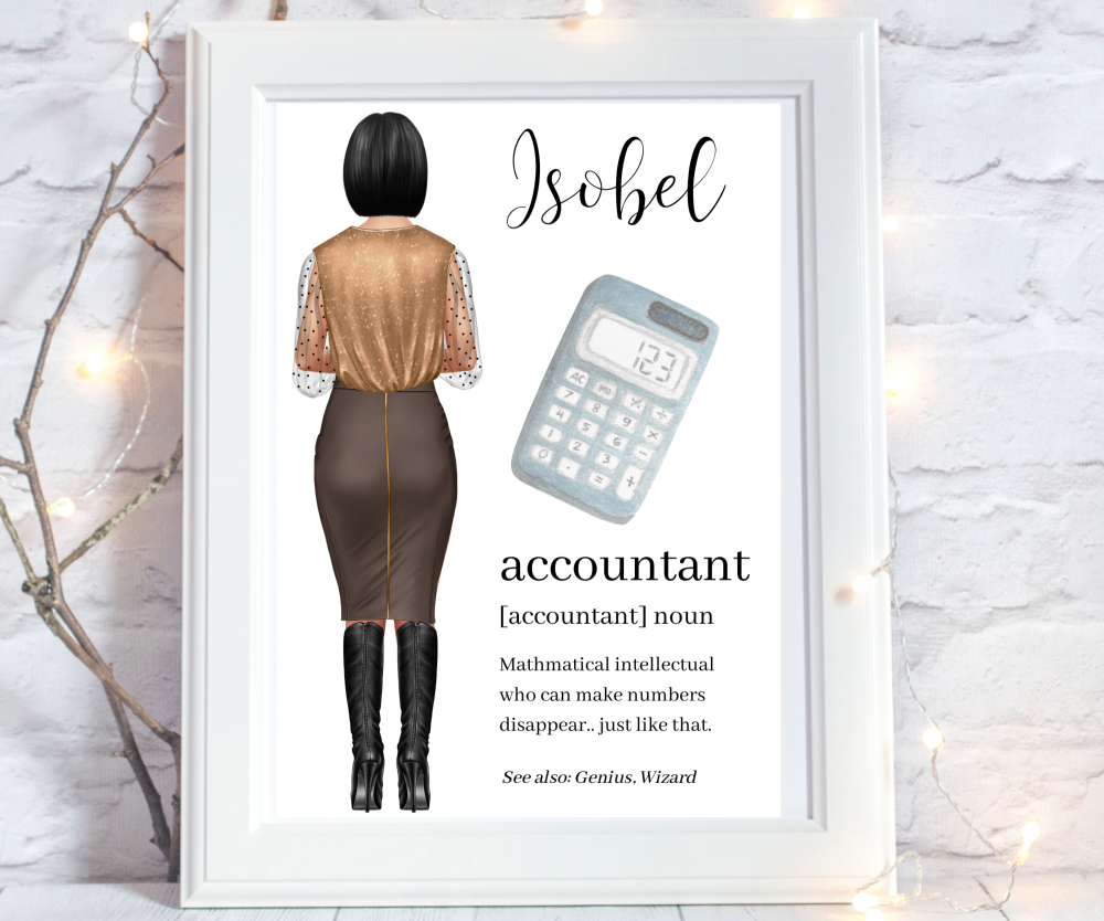 Accountant Print