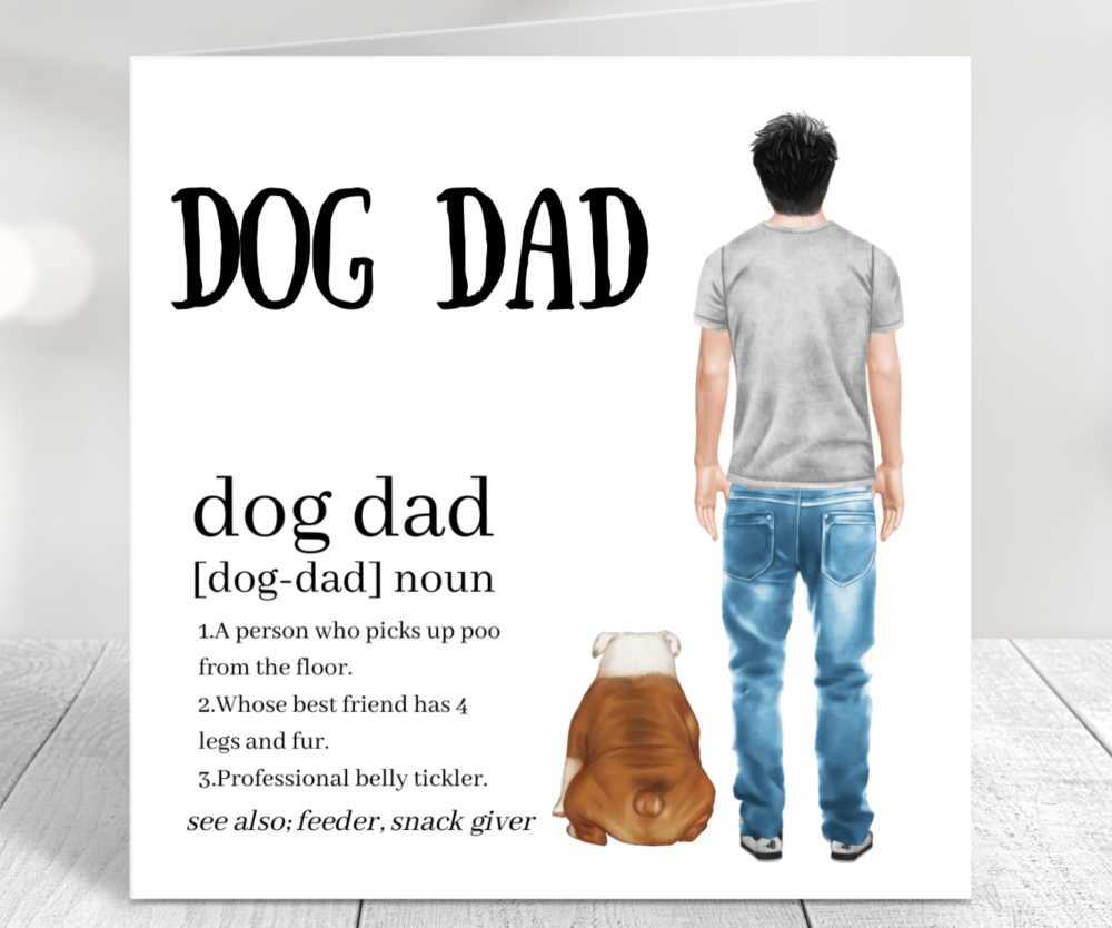 dog dad card