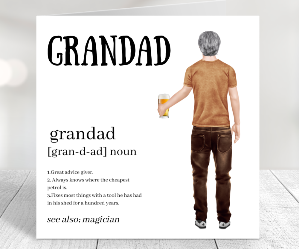 CARDS-ADULT-CHAR-GRANDAD-BEER