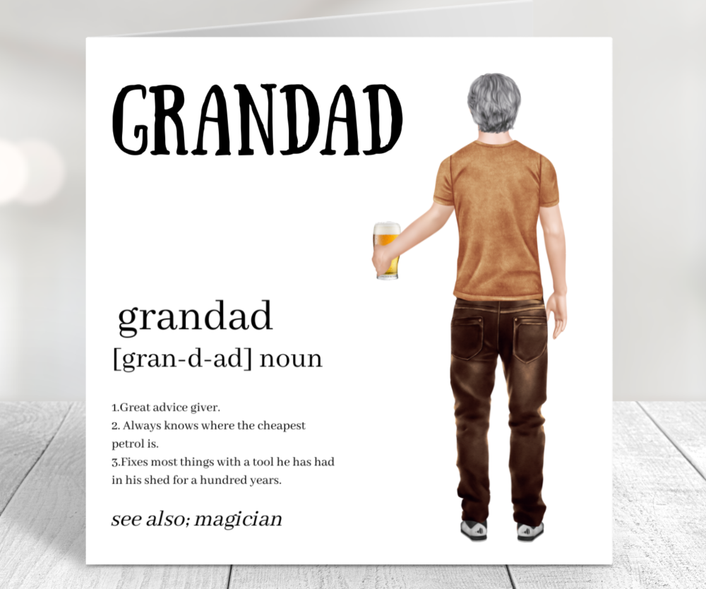 funny grandad card